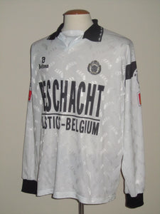 KSC Lokeren 1995-96 Home shirt MATCH ISSUE/WORN #9 Remco Torken