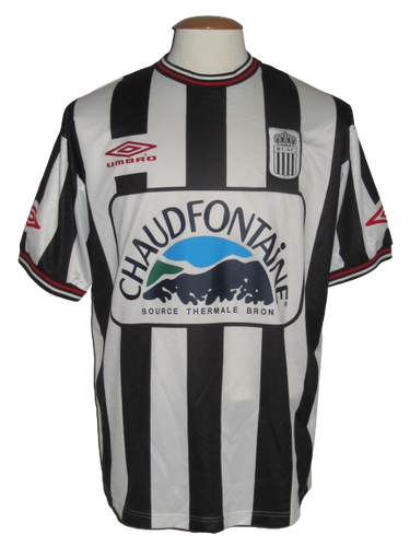 RCS Charleroi 2001-02 Home shirt #4 Tony Herreman