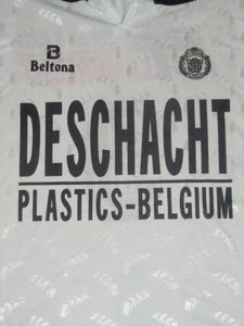 KSC Lokeren 1995-96 Home shirt MATCH ISSUE/WORN #9 Remco Torken