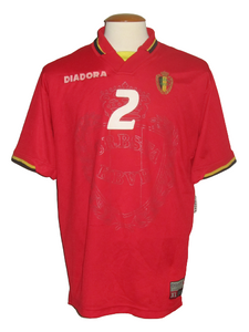 Rode Duivels 1996-97 Home shirt XL #2