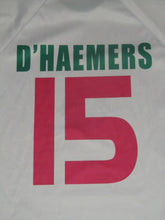 Load image into Gallery viewer, SV Zulte Waregem 2006-07 Home shirt MATCH ISSUE/WORN UEFA Cup #15 Nathan D&#39;Haemers