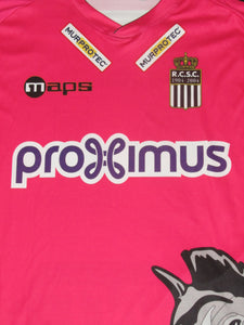 RCS Charleroi 2014-15 Away shirt MATCH ISSUE/WORN #24