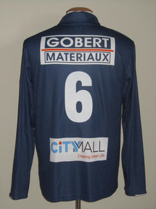 RAEC Mons 2012-13 Away shirt MATCH ISSUE/WORN #6 Matthieu Debisschop
