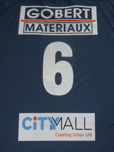 RAEC Mons 2012-13 Away shirt MATCH ISSUE/WORN #6 Matthieu Debisschop