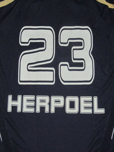 RAEC Mons 2008-09 Keeper shirt MATCH ISSUE/WORN #23 Frédéric Herpoel
