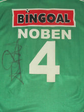 Load image into Gallery viewer, KFC Lommel SK 1999-00 Home shirt MATCH ISSUE/WORN #4 Michel Noben *signed*