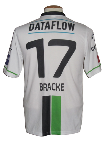 Oud-Heverlee Leuven 2014-15 Home shirt MATCH ISSUE/WORN #17 Simon Bracke