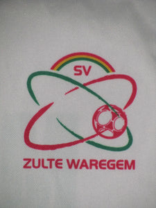 SV Zulte Waregem 2006-07 Home shirt MATCH ISSUE/WORN UEFA Cup #10 Stijn Meert