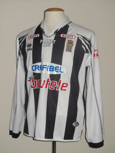 RCS Charleroi 2005-06 Home shirt MATCH ISSUE/WORN #6 Sébastien Chabaud