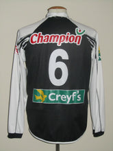 Load image into Gallery viewer, RCS Charleroi 2005-06 Home shirt MATCH ISSUE/WORN #6 Sébastien Chabaud