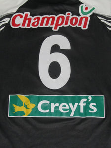 RCS Charleroi 2005-06 Home shirt MATCH ISSUE/WORN #6 Sébastien Chabaud