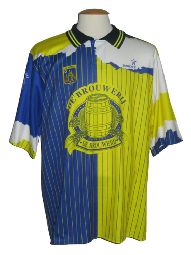 KVC Westerlo 1996-97 Home shirt MATCH ISSUE/WORN #23