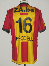 Load image into Gallery viewer, KV Mechelen 2013-14 Pro League shirt MATCH PREPARED #16 Viktor Prodell vs Lierse SK