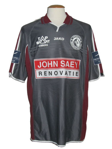 Eendracht Aalst 2002-03 Away shirt MATCH ISSUE/WORN #2