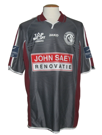 Eendracht Aalst 2002-03 Away shirt MATCH ISSUE/WORN #2