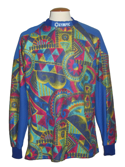 Olympic 1990's Template Goalkeeper shirt L *new with tags*