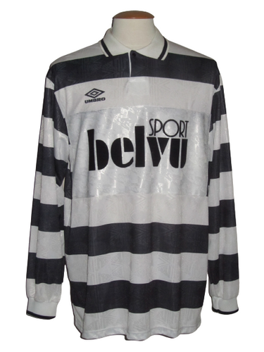 KVV Belgica Edegem Sport 1992-99 Home shirt MATCH ISSUE/WORN #9