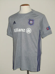 RSC Anderlecht 2017-18 Away shirt Champions League M *mint*