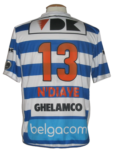 KAA Gent 2012-13 Home shirt MATCH ISSUE #13 Mamoutou N'Diaye vs Standard 