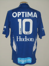 Load image into Gallery viewer, KAA Gent 2009-10 Home shirt MATCH ISSUE #10 Randall Azofeifa vs Anderlecht