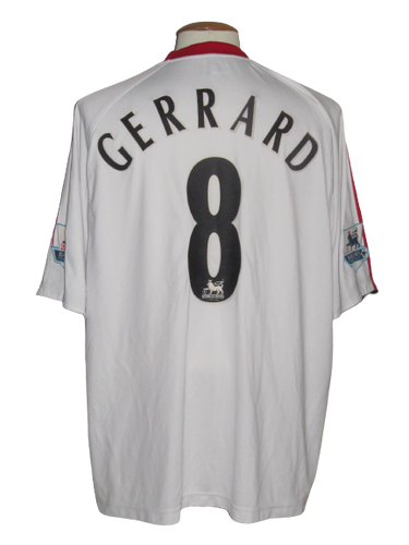 Liverpool FC 2005-06 Away shirt #8 Steven Gerrard