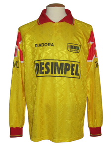 KV Oostende 1995-96 Home shirt MATCH ISSUE/WORN #18