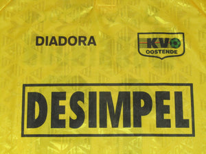 KV Oostende 1995-96 Home shirt MATCH ISSUE/WORN #18