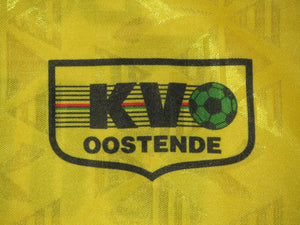 KV Oostende 1995-96 Home shirt MATCH ISSUE/WORN #18