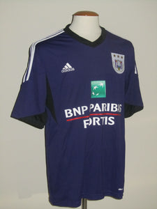 RSC Anderlecht 2013-14 Home shirt XL #17 Massimo Bruno *mint*