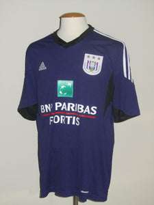RSC Anderlecht 2013-14 Home shirt XL #17 Massimo Bruno *mint*