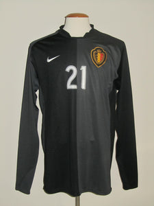 Rode Duivels 2006-08 Qualifiers Keeper shirt L *mint*
