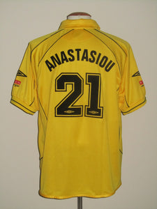 Roda JC 2002-03 Home shirt XL #21 Yannis Anastasiou *mint*