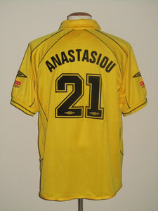 Roda JC 2002-03 Home shirt XL #21 Yannis Anastasiou *mint*