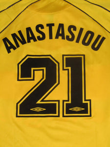 Roda JC 2002-03 Home shirt XL #21 Yannis Anastasiou *mint*