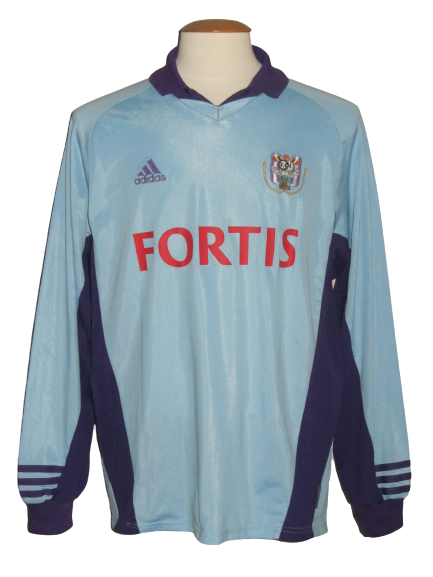 RSC Anderlecht 2001-02 Away shirt L/S XL #9