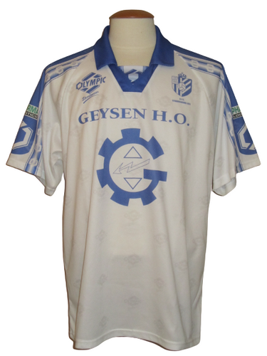 KFC Verbroedering Geel 2001-02 Away shirt MATCH ISSUE/WORN #13