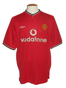 Manchester United FC 2000-02 Home shirt L