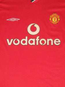 Manchester United FC 2000-02 Home shirt L