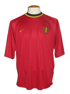 Rode Duivels 2000 EK Home shirt L