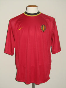 Rode Duivels 2000 EK Home shirt L