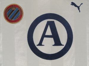 Club Brugge 1985-90 Away shirt MATCH ISSUE/WORN UEFA/EUROPA CUP I #3