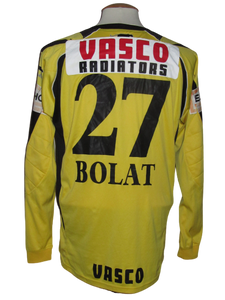 KRC Genk 2006-07 Goalkeeper shirt MATCH WORN #27 Sinan Bolat