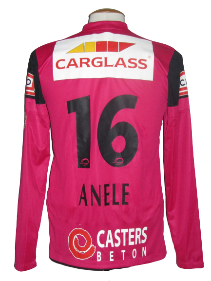 KRC Genk 2011-12 Third shirt MATCH WORN #16 Anele Ngcongca