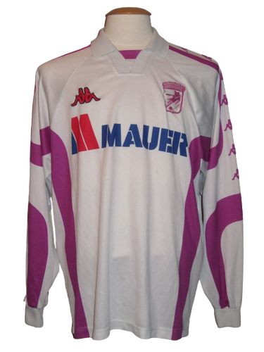 KRC Harelbeke 1998-99 Away shirt MATCH ISSUE/WORN #21 Steven Wostijn