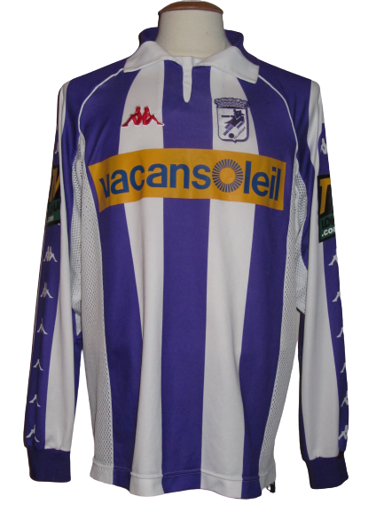 KRC Harelbeke 2000-01 Home shirt MATCH ISSUE/WORN #23 Marijo Harmat