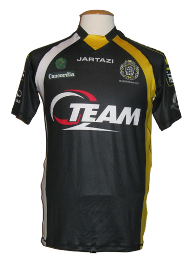 KSC Lokeren 2012-13 Away shirt MATCH WORN #6 Tsholola TIKO