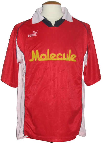 KSV Waregem 2000-01 Home shirt MATCH ISSUE/WORN #17