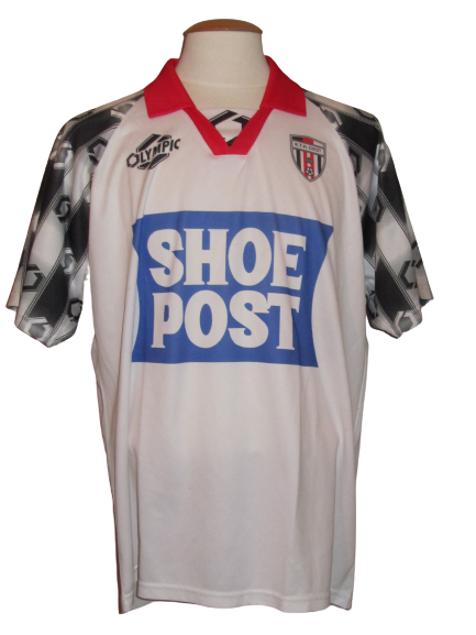 KTH Diest 1997-98 Home shirt MATCH WORN # 2