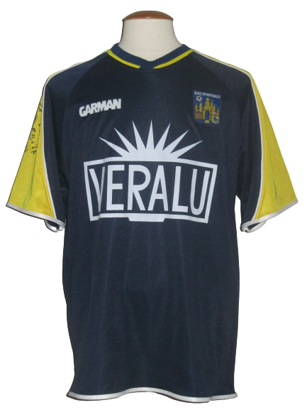 KVC Westerlo 2003-04 Home shirt MATCH ISSUE/WORN #21