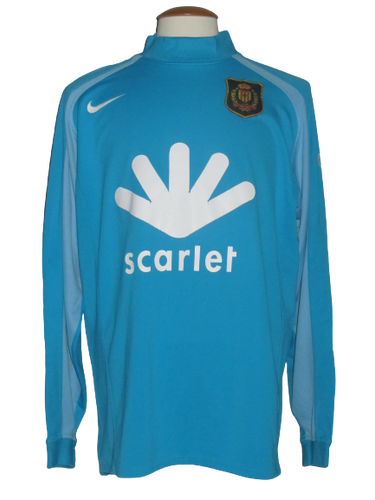 KV Mechelen 2005-06 Goalkeeper shirt MATCH ISSUE/WORN #1